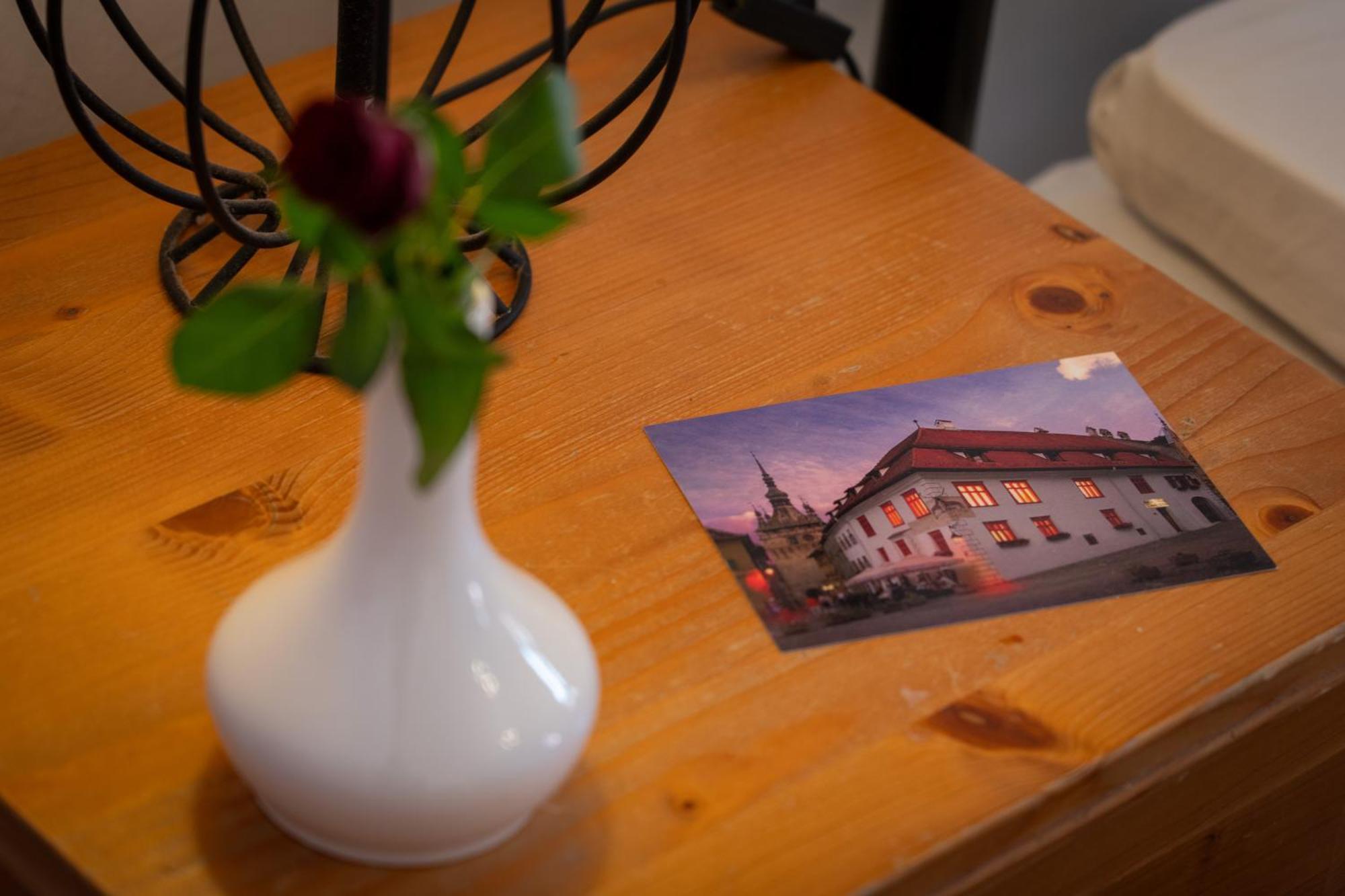 Casa Cu Cerb Hotel Segesvár Kültér fotó